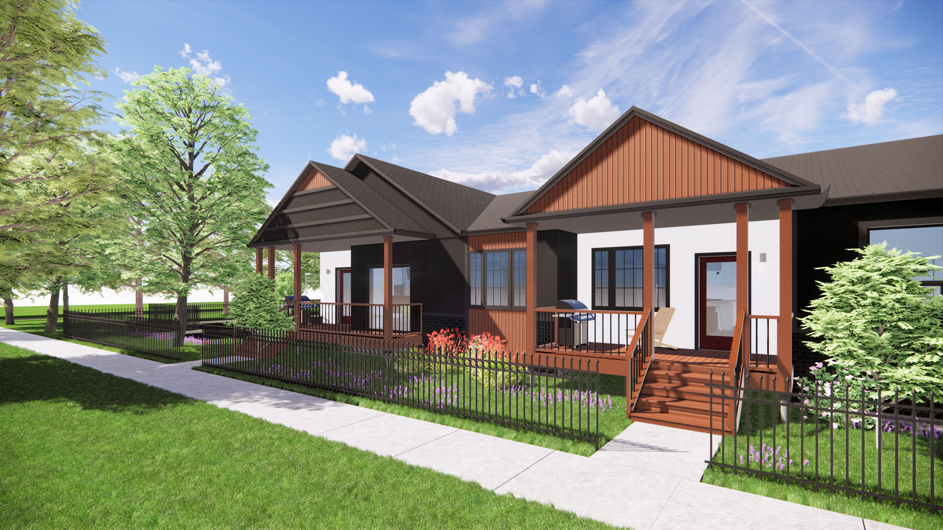 Alcrest Bungalow exterior render