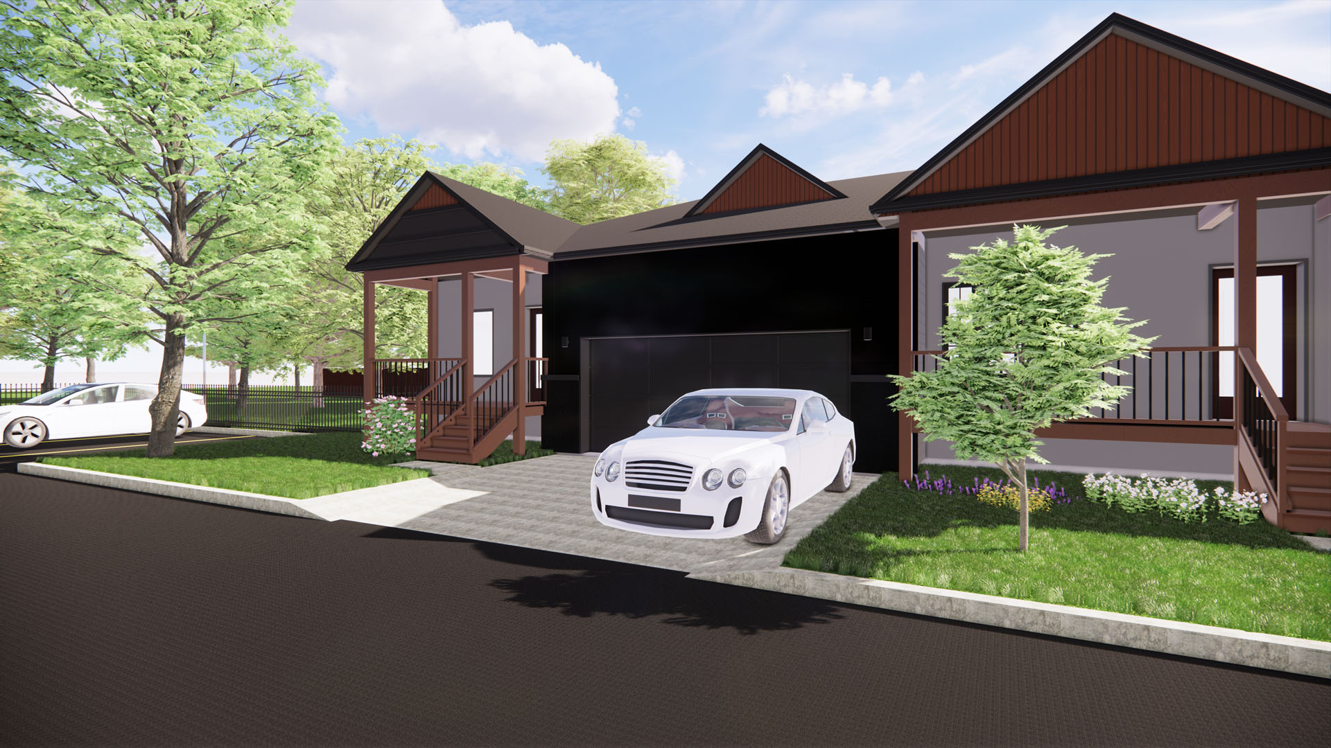 Princeton Bungalow exterior render